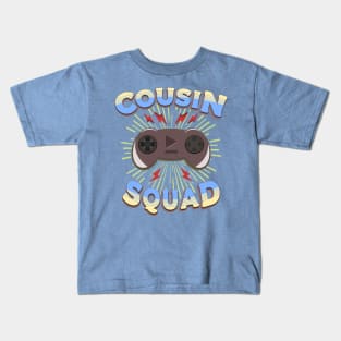 Cousin Squad Gaming Console Family Kids T-Shirt